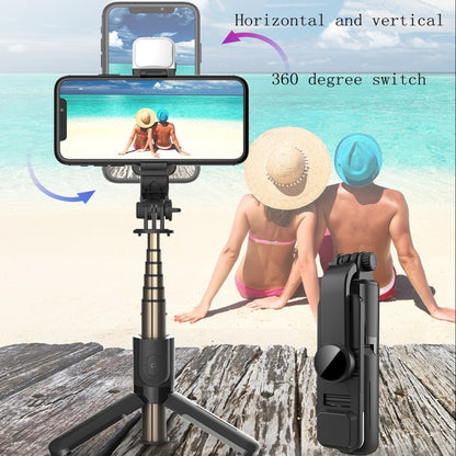 CYKE L11S ไม้เซลฟี่บลูทูธ Beauty Fill Light Live Tripod, L11S