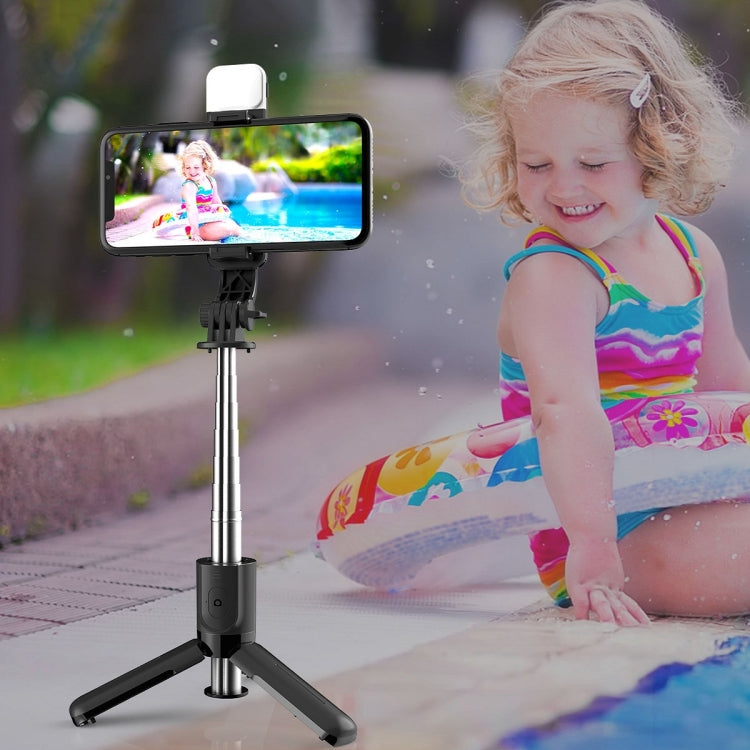 CYKE L11S ไม้เซลฟี่บลูทูธ Beauty Fill Light Live Tripod, L11S