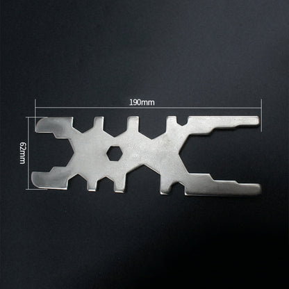 H-Type ซ็อกเก็ตมัลติฟังก์ชั่นห้องน้ำติดตั้ง Faucet Wrench, H-Type Wrench
