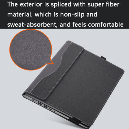 กระเป๋าแล็ปท็อปหนัง PU, For HP Spectre X360 13-AW 13.3, For HP Spectre X360 15-EB 15.6