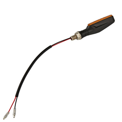 1 คู่ MK-109 รถจักรยานยนต์พวงมาลัยไฟ LED ไฟสัญญาณ, MK-109(Black )