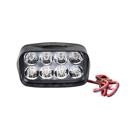 2 PCS MK-265 Motorcycle Character Shooting Light ไฟเสริม Day Running Light, สไตล์:, 8 LEDs, 12 LEDs, 16 LEDs