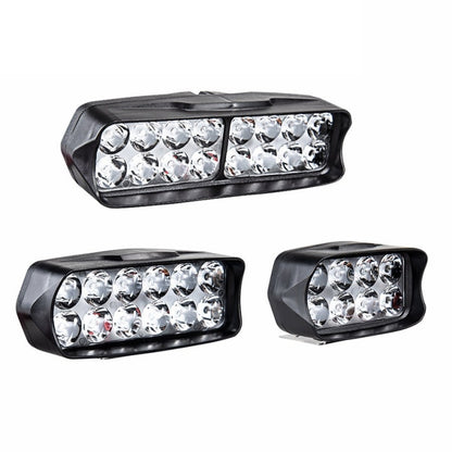 2 PCS MK-265 Motorcycle Character Shooting Light ไฟเสริม Day Running Light, สไตล์:, 8 LEDs, 12 LEDs, 16 LEDs