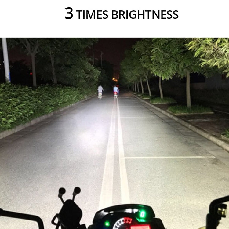 2 PCS MK-265 Motorcycle Character Shooting Light ไฟเสริม Day Running Light, สไตล์:, 8 LEDs, 12 LEDs, 16 LEDs