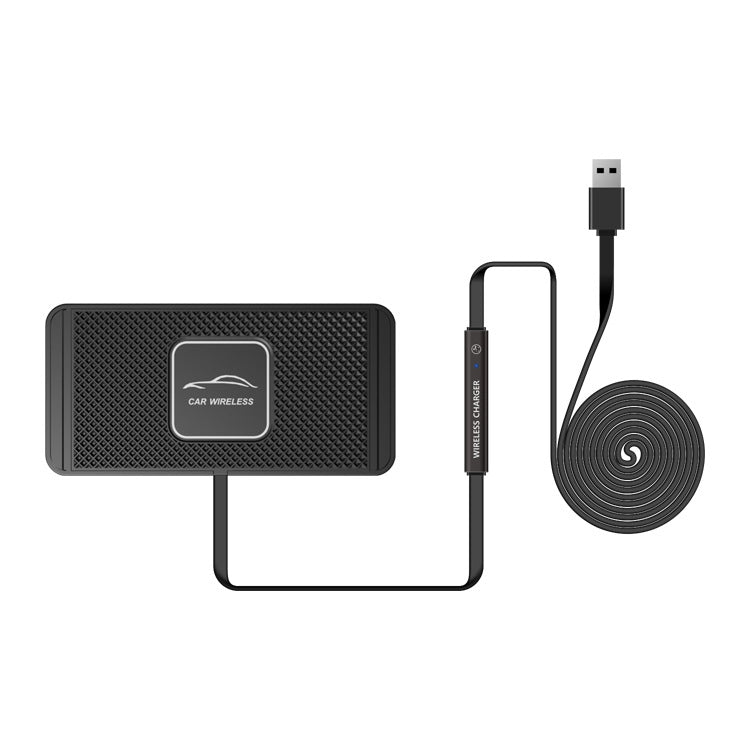 C1 15W Car Anti-Skid Mat Wireless Charger, C1 1m Cable