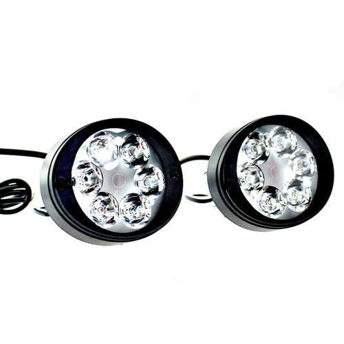 2 PCS MK-262 6 LEDs ไฟตัดหมอกรถจักรยานยนต์, Shooting Light