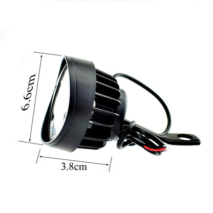 2 PCS MK-262 6 LEDs ไฟตัดหมอกรถจักรยานยนต์, Shooting Light