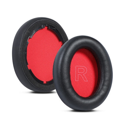 1 คู่โปรตีนหนังฟองน้ำหูฟังสำหรับ Anker Soundcore Life, Q10 (Black+Red), Q20 (Black), Q30 (Black), Q35 (Black), Q35 (Dark Blue), For Anker Soundcore Life Q35