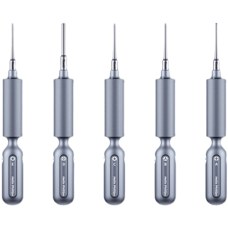 Qianli Super Tactile Grip-Type ไขควงสองตลับลูกปืนคู่เงียบแม่นยำ, Type A Phillips, Type B Tri-point, Type C Pentalibe, Type  D Pinhead Philips, Type E T2 Torx