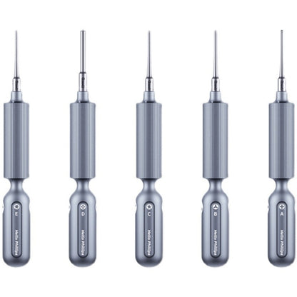 Qianli Super Tactile Grip-Type ไขควงสองตลับลูกปืนคู่เงียบแม่นยำ, Type A Phillips, Type B Tri-point, Type C Pentalibe, Type  D Pinhead Philips, Type E T2 Torx