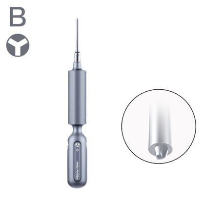 Qianli Super Tactile Grip-Type ไขควงสองตลับลูกปืนคู่เงียบแม่นยำ, Type A Phillips, Type B Tri-point, Type C Pentalibe, Type  D Pinhead Philips, Type E T2 Torx