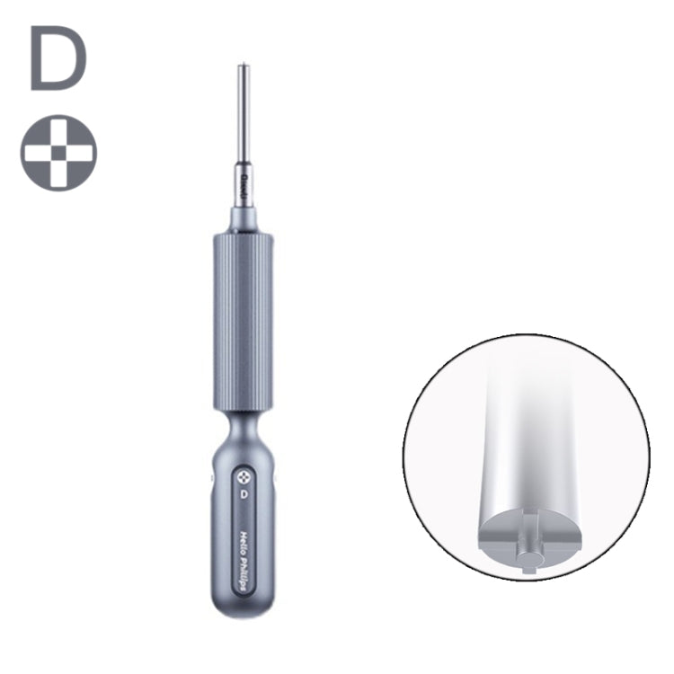Qianli Super Tactile Grip-Type ไขควงสองตลับลูกปืนคู่เงียบแม่นยำ, Type A Phillips, Type B Tri-point, Type C Pentalibe, Type  D Pinhead Philips, Type E T2 Torx