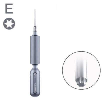 Qianli Super Tactile Grip-Type ไขควงสองตลับลูกปืนคู่เงียบแม่นยำ, Type A Phillips, Type B Tri-point, Type C Pentalibe, Type  D Pinhead Philips, Type E T2 Torx