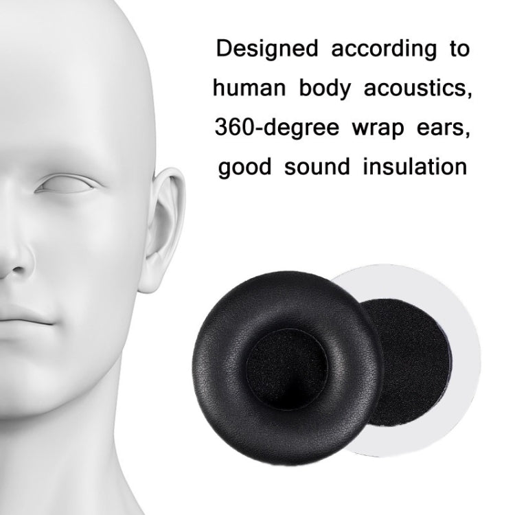 ฝาครอบหูฟังฟองน้ำผิวโปรตีน 1 คู่สำหรับ Beyerdynamic T51P/T50P/T51I