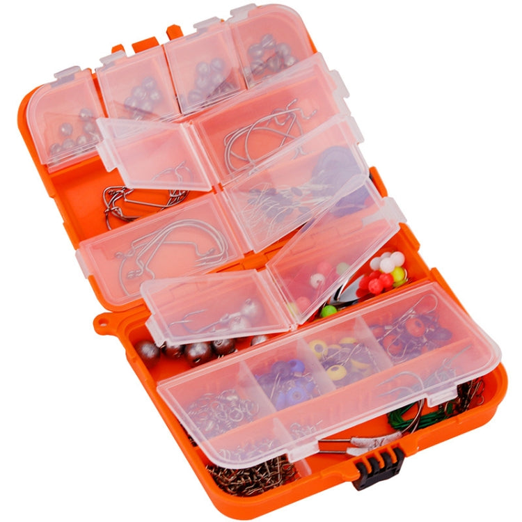 213 ชิ้น / เซ็ตชุดอุปกรณ์ตะขอปลาหมึกถนน, 213 PCS / Set (Orange), 213 PCS / Set(Black)