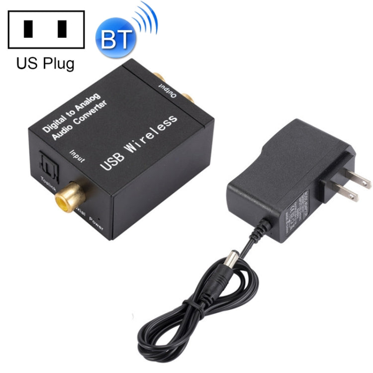 YP028 บลูทู ธ ดิจิตอลเพื่อแปลงเสียงอะนาล็อก, ข้อมูลจำเพาะ:, Host+USB Cable, Host+USB Cable+Fiber Optic Cable, Host+US Plug Power Adapter, Host+US Plug Power Adapter+Fiber Optic Cable