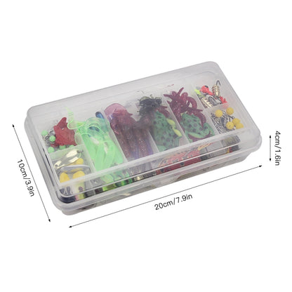 ชุดอุปกรณ์ตะขอปลาหมึกถนน, 141 PCS / Set