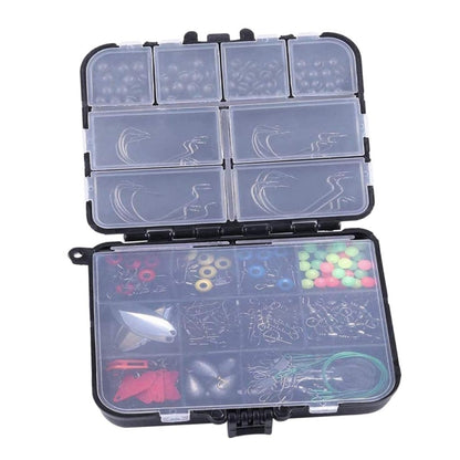 ชุดอุปกรณ์ตะขอปลาหมึกถนน, 160 PCS / Set, 187 PCS / Set