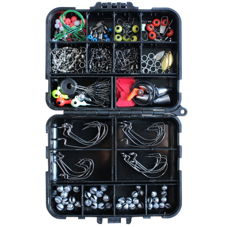 ชุดอุปกรณ์ตะขอปลาหมึกถนน, 160 PCS / Set, 187 PCS / Set