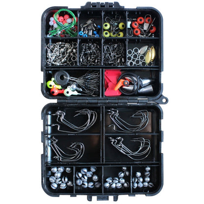 ชุดอุปกรณ์ตะขอปลาหมึกถนน, 160 PCS / Set, 187 PCS / Set
