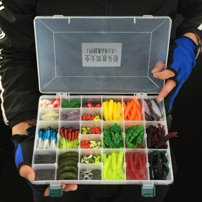 ชุดรวมเหยื่อเบ็ดตะกั่ว, 301 PCS / Set