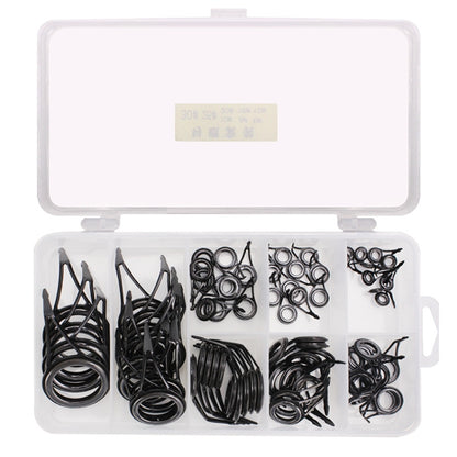 ห่วงลวดเซรามิก Luya Rod Fishing Gear Accessories, 75 PCS / Box