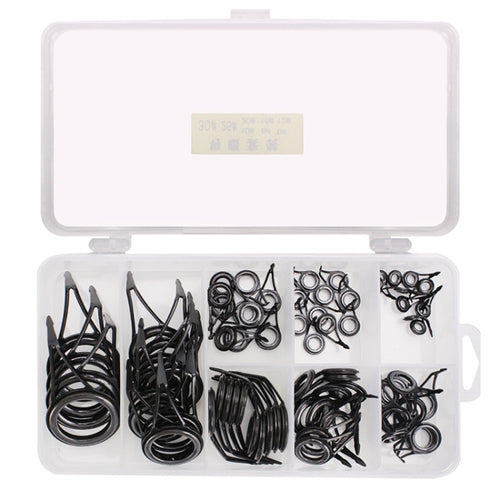 ห่วงลวดเซรามิก Luya Rod Fishing Gear Accessories, 75 PCS / Box