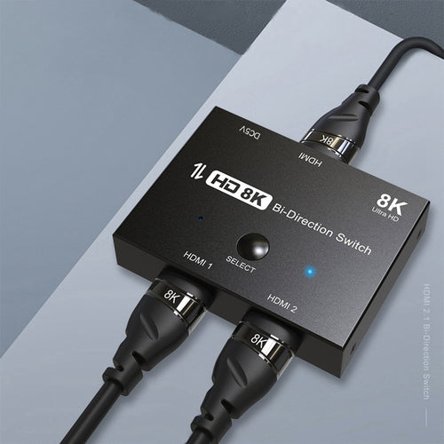 F0301 HDMI 2.1 สองทาง Switcher PS5 Dedicated One-In-Two High-Definition Switcher, F0301