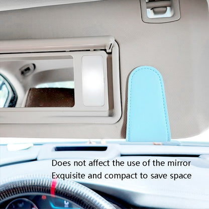 2 PCS Car Sun Visor Glasses Clip Ticket Storage Clip
