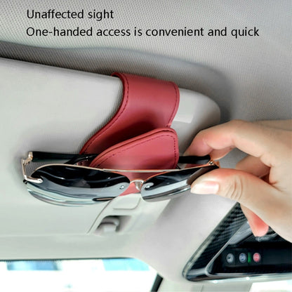 2 PCS Car Sun Visor Glasses Clip Ticket Storage Clip