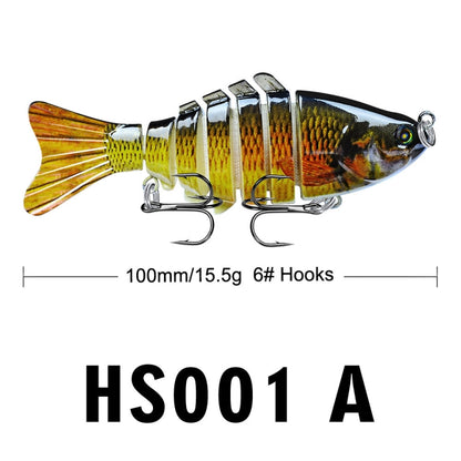 2 PCS PROBEROS HS001 10cm 15.5g Road Sub-Fish Bait เหยื่อพลาสติกแข็ง, A, B, C, D, E, G, H, I, M, N, O, P, Q, R, S