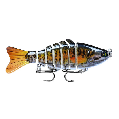 2 PCS PROBEROS HS001 10cm 15.5g Road Sub-Fish Bait เหยื่อพลาสติกแข็ง, A, B, C, D, E, G, H, I, M, N, O, P, Q, R, S