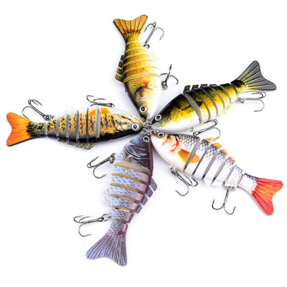 2 PCS PROBEROS HS001 10cm 15.5g Road Sub-Fish Bait เหยื่อพลาสติกแข็ง, A, B, C, D, E, G, H, I, M, N, O, P, Q, R, S