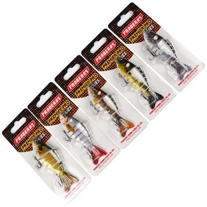 2 PCS PROBEROS HS001 10cm 15.5g Road Sub-Fish Bait เหยื่อพลาสติกแข็ง, A, B, C, D, E, G, H, I, M, N, O, P, Q, R, S