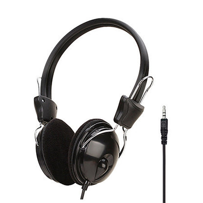 Soyto SY808MV ชุดหูฟังคอมพิวเตอร์สำนักงานระดับออนไลน์, ความยาวสายเคเบิล: 1.6 ม, Black 3.5mm, Black 6.5mm
