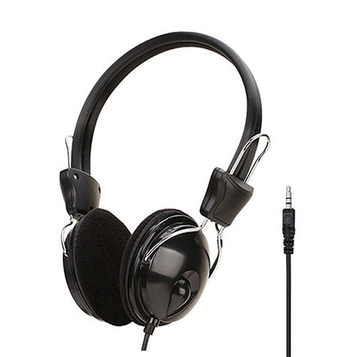 Soyto SY808MV ชุดหูฟังคอมพิวเตอร์สำนักงานระดับออนไลน์, ความยาวสายเคเบิล: 1.6 ม, Black 3.5mm, Black 6.5mm