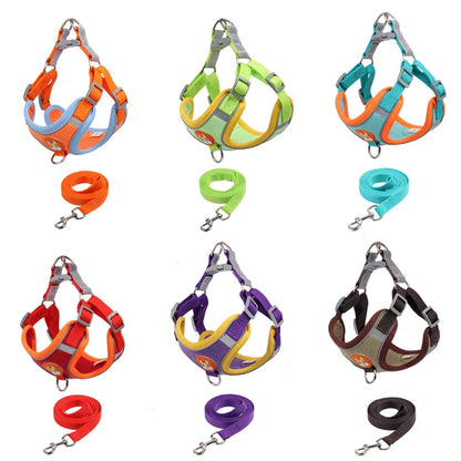 BL-867 Pet Chest Straps เชือกลากสุนัขแบบสะท้อนแสง, ขนาด:, S, M, L, XL