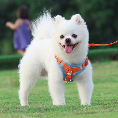 BL-867 Pet Chest Straps เชือกลากสุนัขแบบสะท้อนแสง, ขนาด:, S, M, L, XL