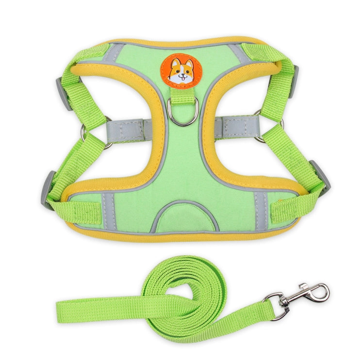 BL-867 Pet Chest Straps เชือกลากสุนัขแบบสะท้อนแสง, ขนาด:, S, M, L, XL