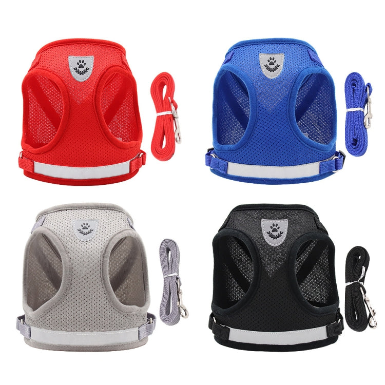 BL-844 Pet Chest Straps เชือกสุนัขระบายอากาศสะท้อนแสง, ขนาด:, XS, S, M, L, XL
