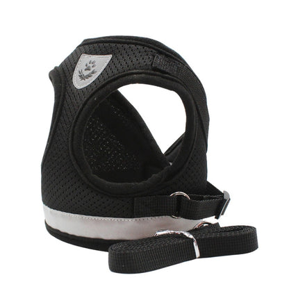 BL-844 Pet Chest Straps เชือกสุนัขระบายอากาศสะท้อนแสง, ขนาด:, XS, S, M, L, XL