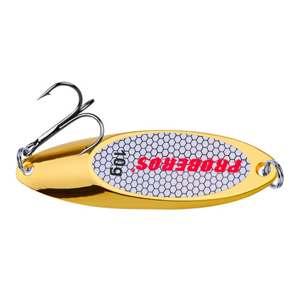 PROBEROS DW342 Lure VIB เลื่อมโลหะ, 2 PCS 3g, 5 PCS 7g, 5 PCS 10g, 2 PCS 14g, 2 PCS 18g, 21g, 2 PCS  28g, 32g, 2 PCS  35g, 40g, 2 PCS 50g, 60g