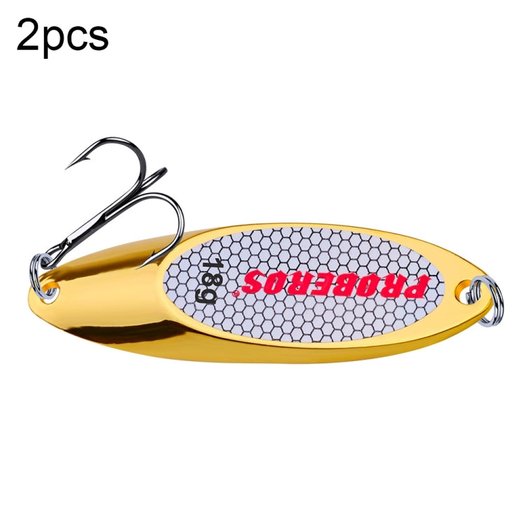 PROBEROS DW342 Lure VIB เลื่อมโลหะ, 2 PCS 3g, 5 PCS 7g, 5 PCS 10g, 2 PCS 14g, 2 PCS 18g, 21g, 2 PCS  28g, 32g, 2 PCS  35g, 40g, 2 PCS 50g, 60g