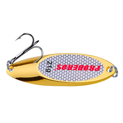 PROBEROS DW342 Lure VIB เลื่อมโลหะ, 2 PCS 3g, 5 PCS 7g, 5 PCS 10g, 2 PCS 14g, 2 PCS 18g, 21g, 2 PCS  28g, 32g, 2 PCS  35g, 40g, 2 PCS 50g, 60g