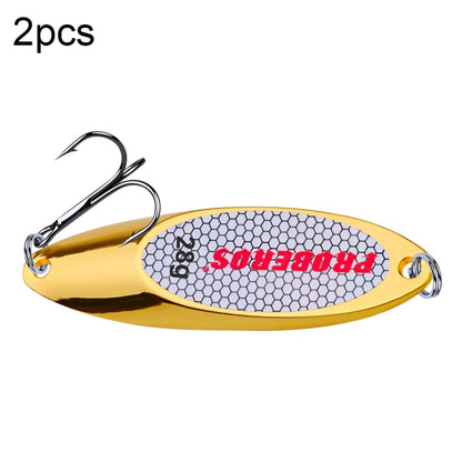 PROBEROS DW342 Lure VIB เลื่อมโลหะ, 2 PCS 3g, 5 PCS 7g, 5 PCS 10g, 2 PCS 14g, 2 PCS 18g, 21g, 2 PCS  28g, 32g, 2 PCS  35g, 40g, 2 PCS 50g, 60g