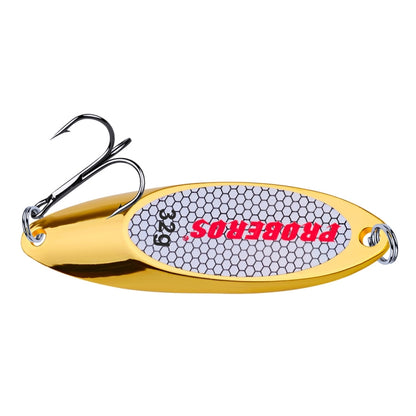 PROBEROS DW342 Lure VIB เลื่อมโลหะ, 2 PCS 3g, 5 PCS 7g, 5 PCS 10g, 2 PCS 14g, 2 PCS 18g, 21g, 2 PCS  28g, 32g, 2 PCS  35g, 40g, 2 PCS 50g, 60g