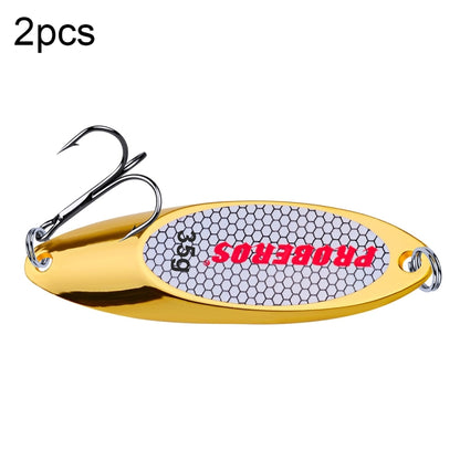 PROBEROS DW342 Lure VIB เลื่อมโลหะ, 2 PCS 3g, 5 PCS 7g, 5 PCS 10g, 2 PCS 14g, 2 PCS 18g, 21g, 2 PCS  28g, 32g, 2 PCS  35g, 40g, 2 PCS 50g, 60g