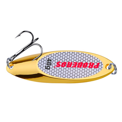 PROBEROS DW342 Lure VIB เลื่อมโลหะ, 2 PCS 3g, 5 PCS 7g, 5 PCS 10g, 2 PCS 14g, 2 PCS 18g, 21g, 2 PCS  28g, 32g, 2 PCS  35g, 40g, 2 PCS 50g, 60g