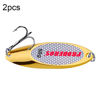PROBEROS DW342 Lure VIB เลื่อมโลหะ, 2 PCS 3g, 5 PCS 7g, 5 PCS 10g, 2 PCS 14g, 2 PCS 18g, 21g, 2 PCS  28g, 32g, 2 PCS  35g, 40g, 2 PCS 50g, 60g