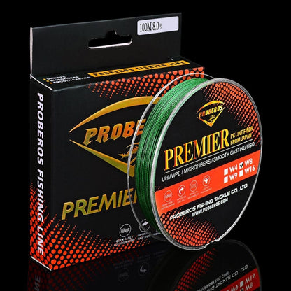 PROBEROS 8 แก้ไขเส้นปลาม้ามาเจสติก 100 ม, 6.0 / 70LB, 7.0 / 80LB, 10.0 / 100LB, 13.0 / 120LB